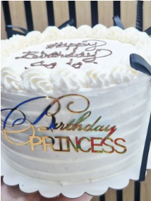 Birthday Princess cake